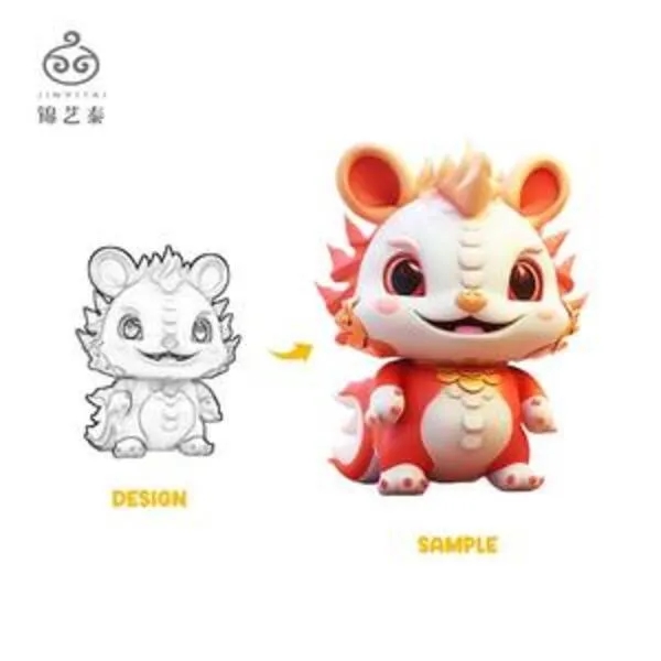 Collectible Mini 3D Toy Anime Statue 2