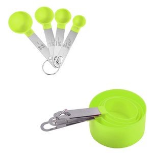 4 In 1 Measuring Cup With Steel Handle And Engraved Measurement Marks 3