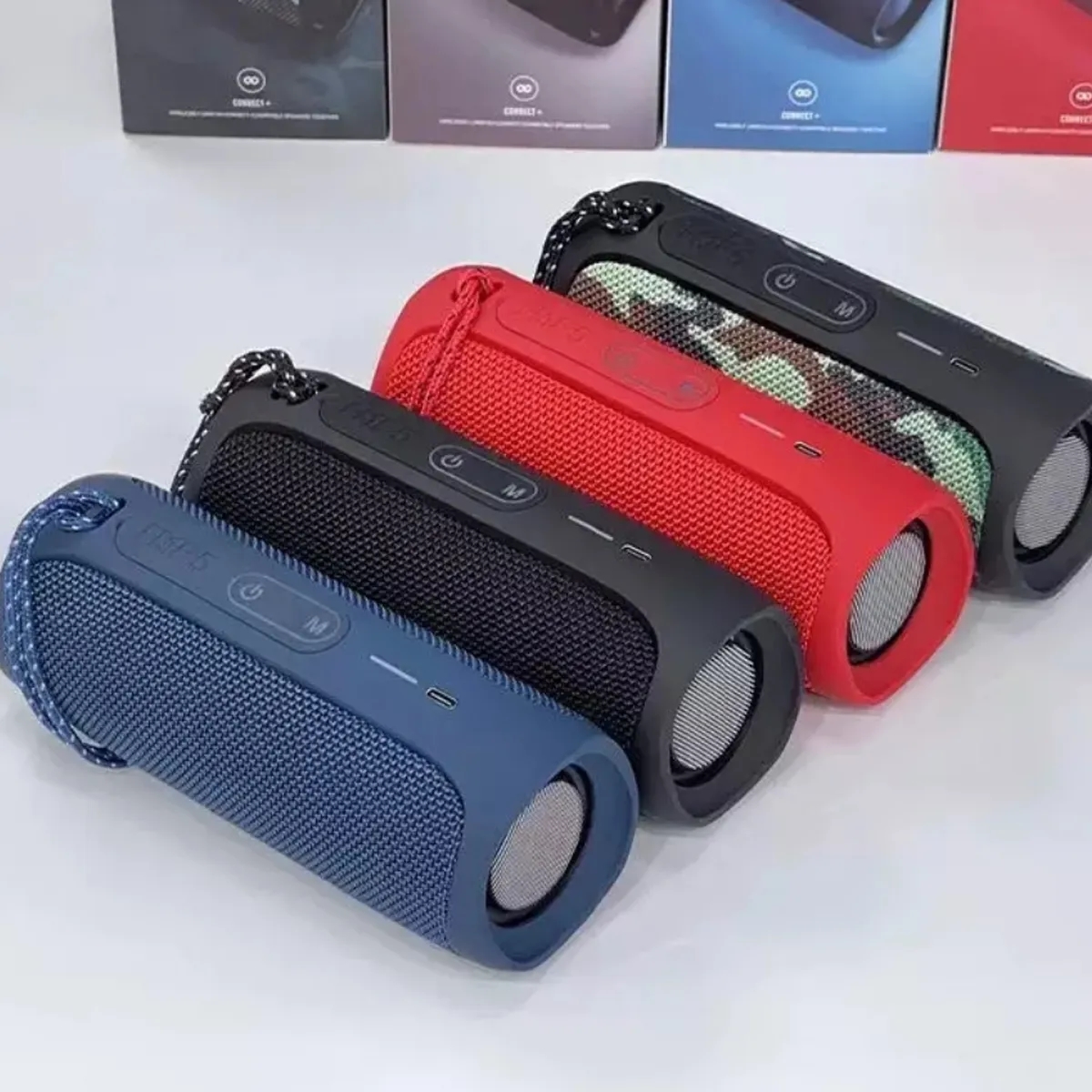 Flip Waterproof Portable Bluetooth Speaker 4