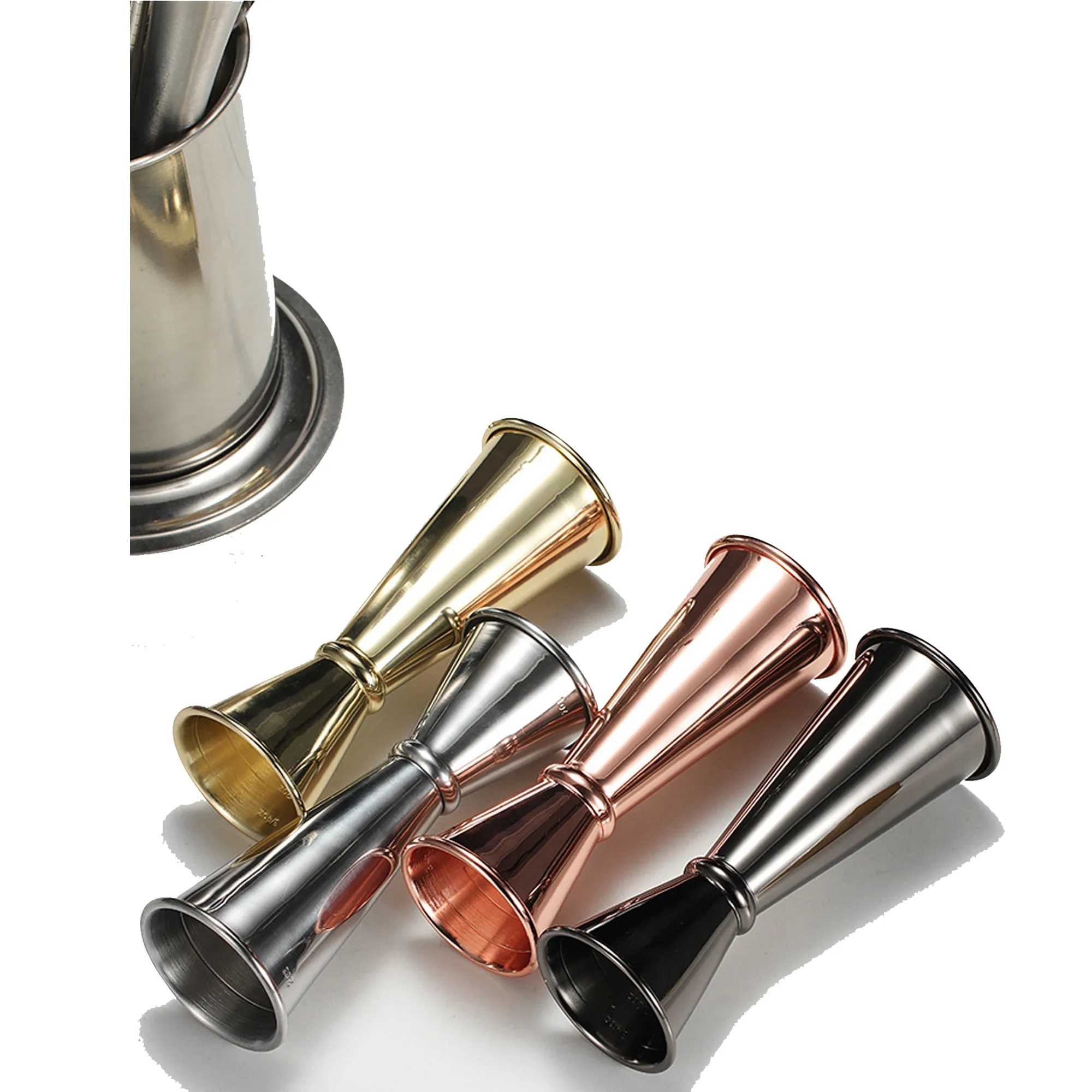 Double Sided Stainless Steel Cocktail Jigger MOQ50pcs 2