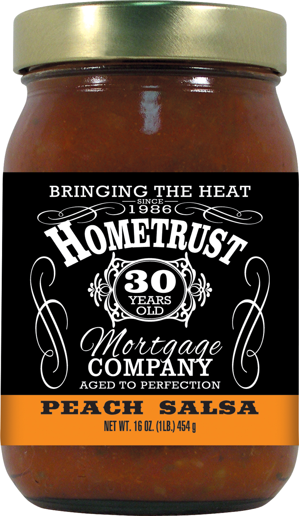 Peach 'N Pepper Salsa (16oz) 1
