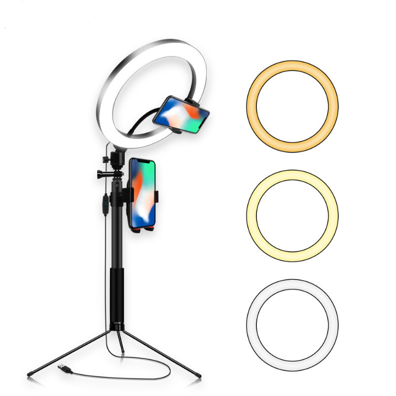 LED selfie ring light holder for live Broadcast Phone 3