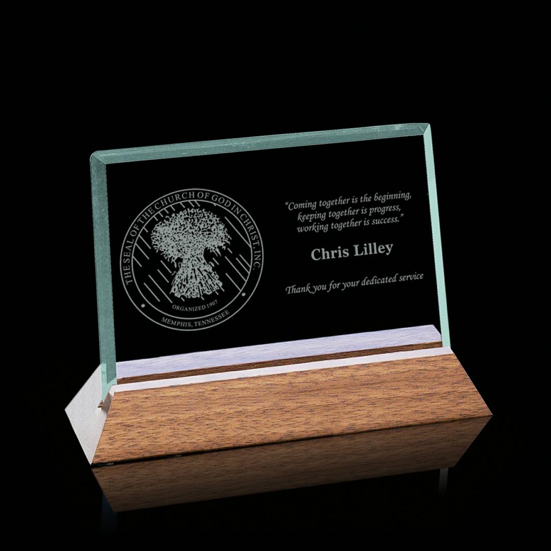 Esten Award - Jade/Walnut 6