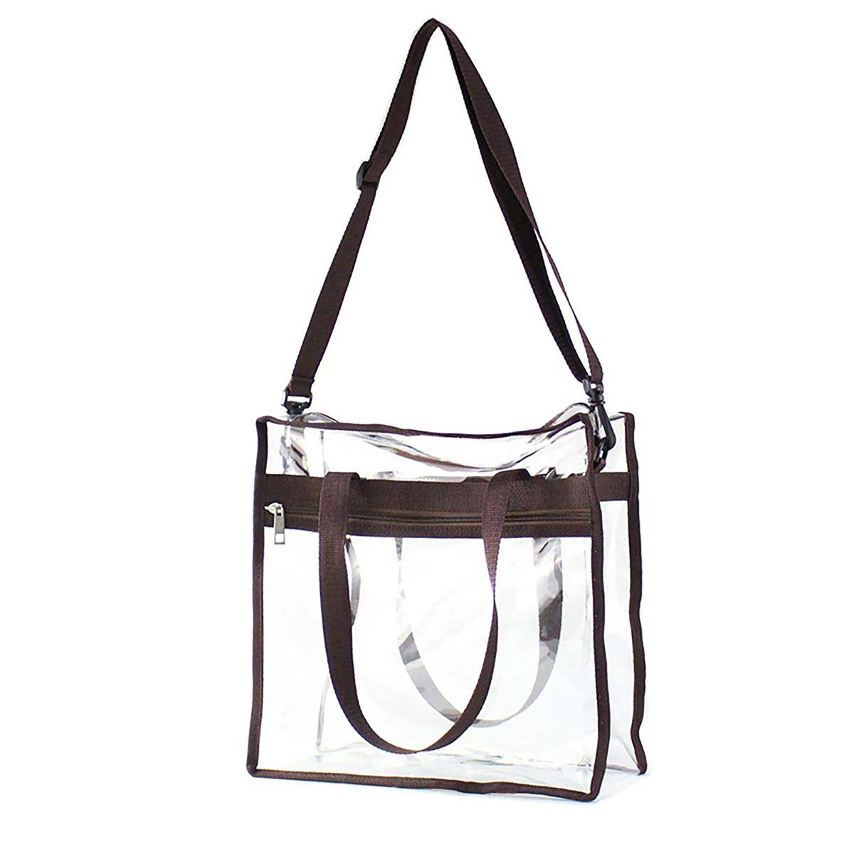 Durable Clear Vinyl Tote for Sports and Concerts 2