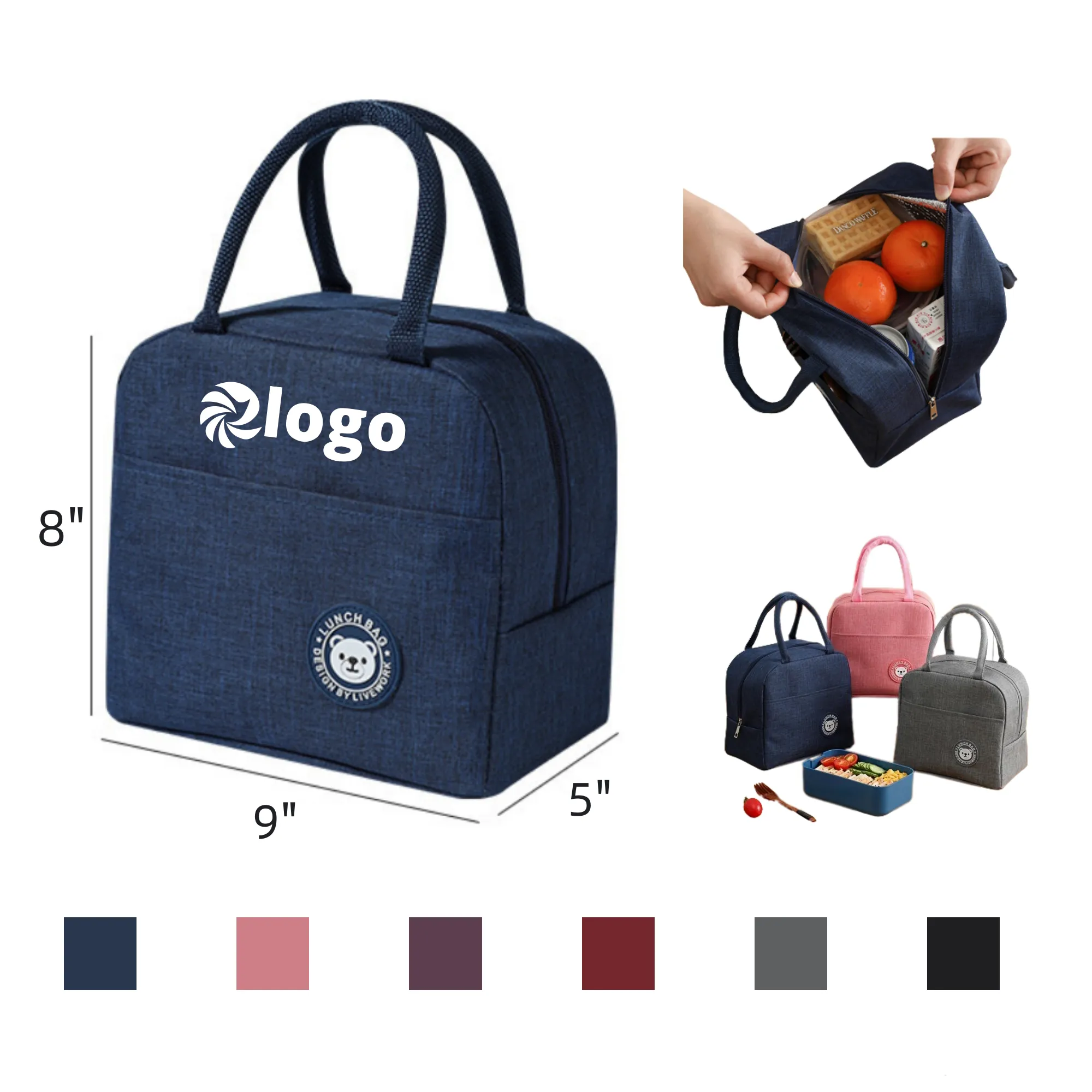 Oxford Lunch Insulated Bag 2