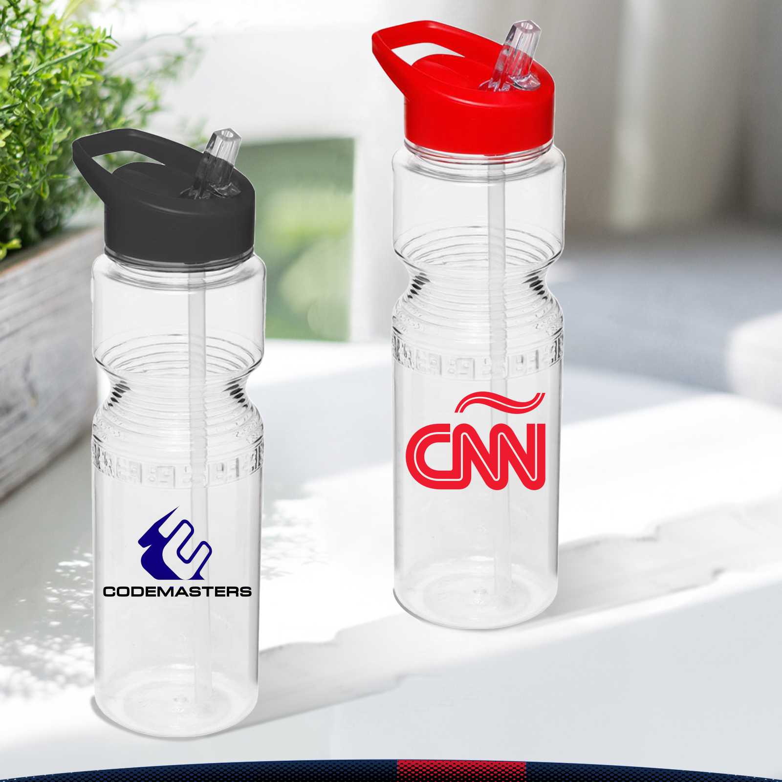 Milesy Plastic Sports Bottle - 28 OZ. 6
