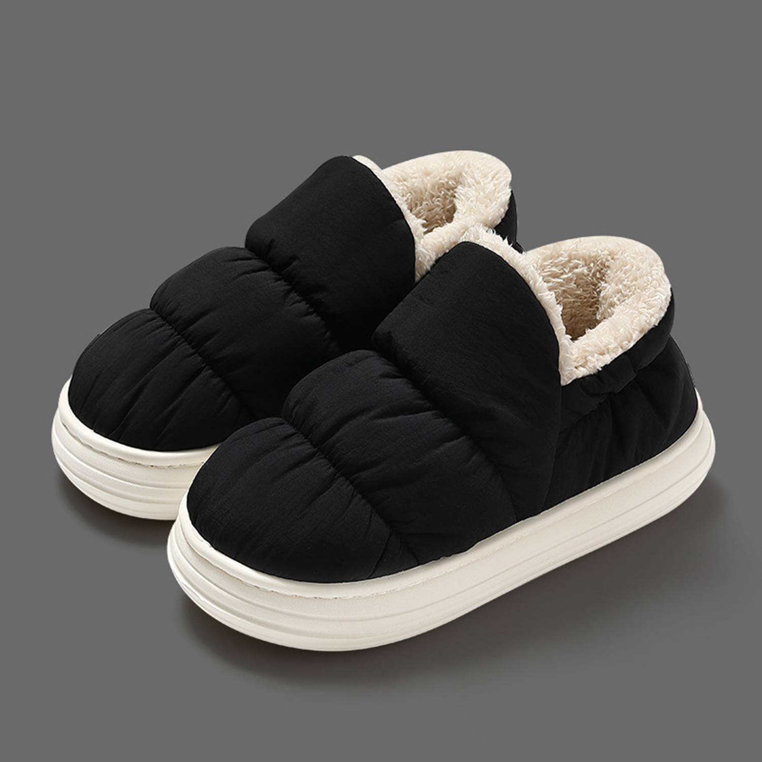 Waterproof cotton slippers 2