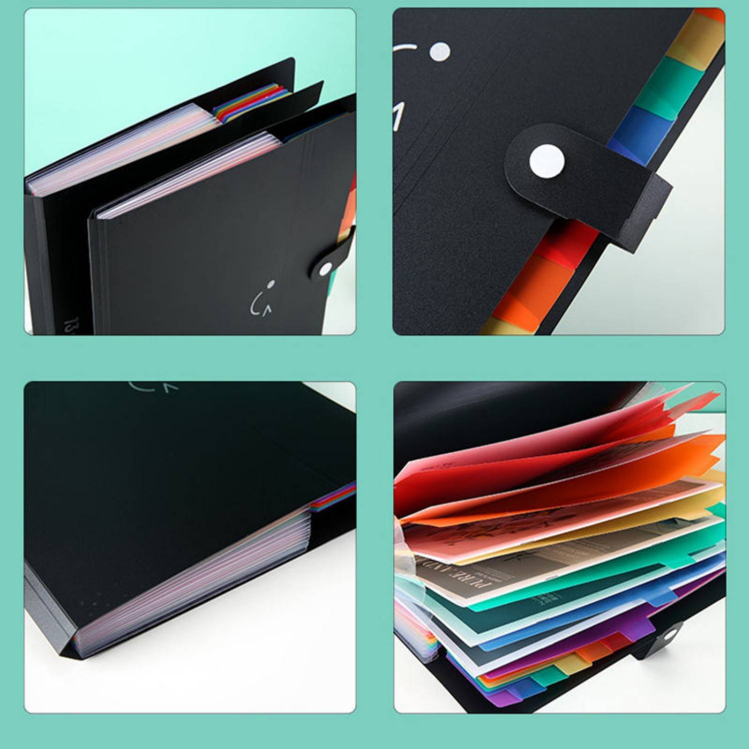 13 Pockets Expanding Accordion File Folder 2