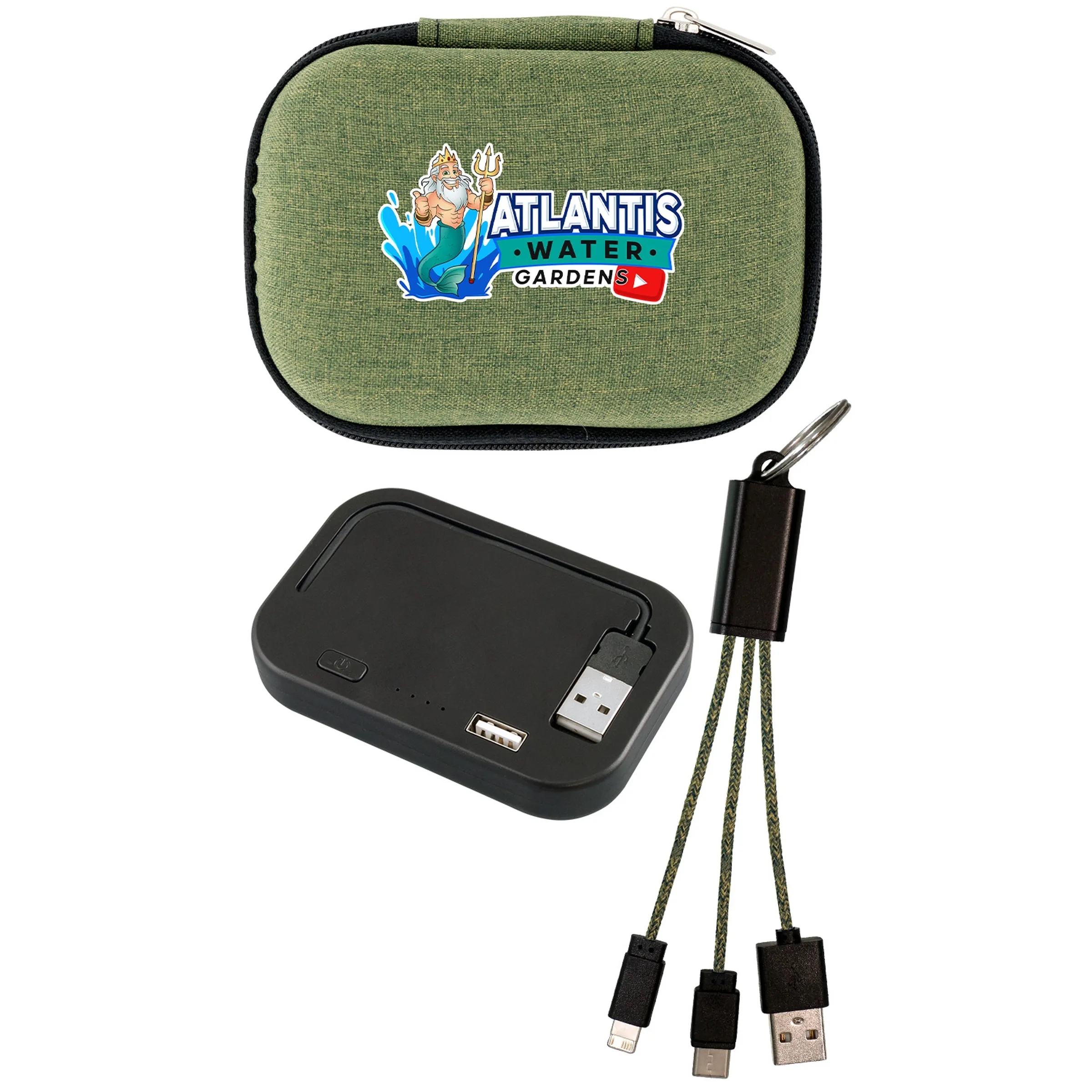 Ridge Fitted Keychain Cable Set 12