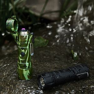 Water Resistant Lighter With Built In Flashlight 26