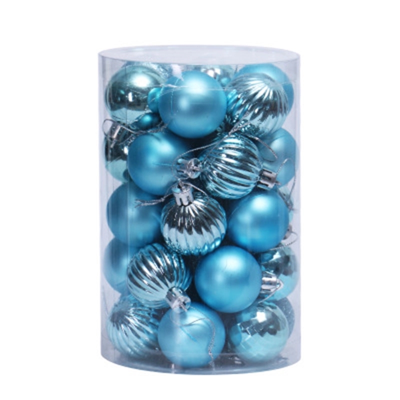 34Pcs Christmas balls set 4cm ornaments tree decor 15