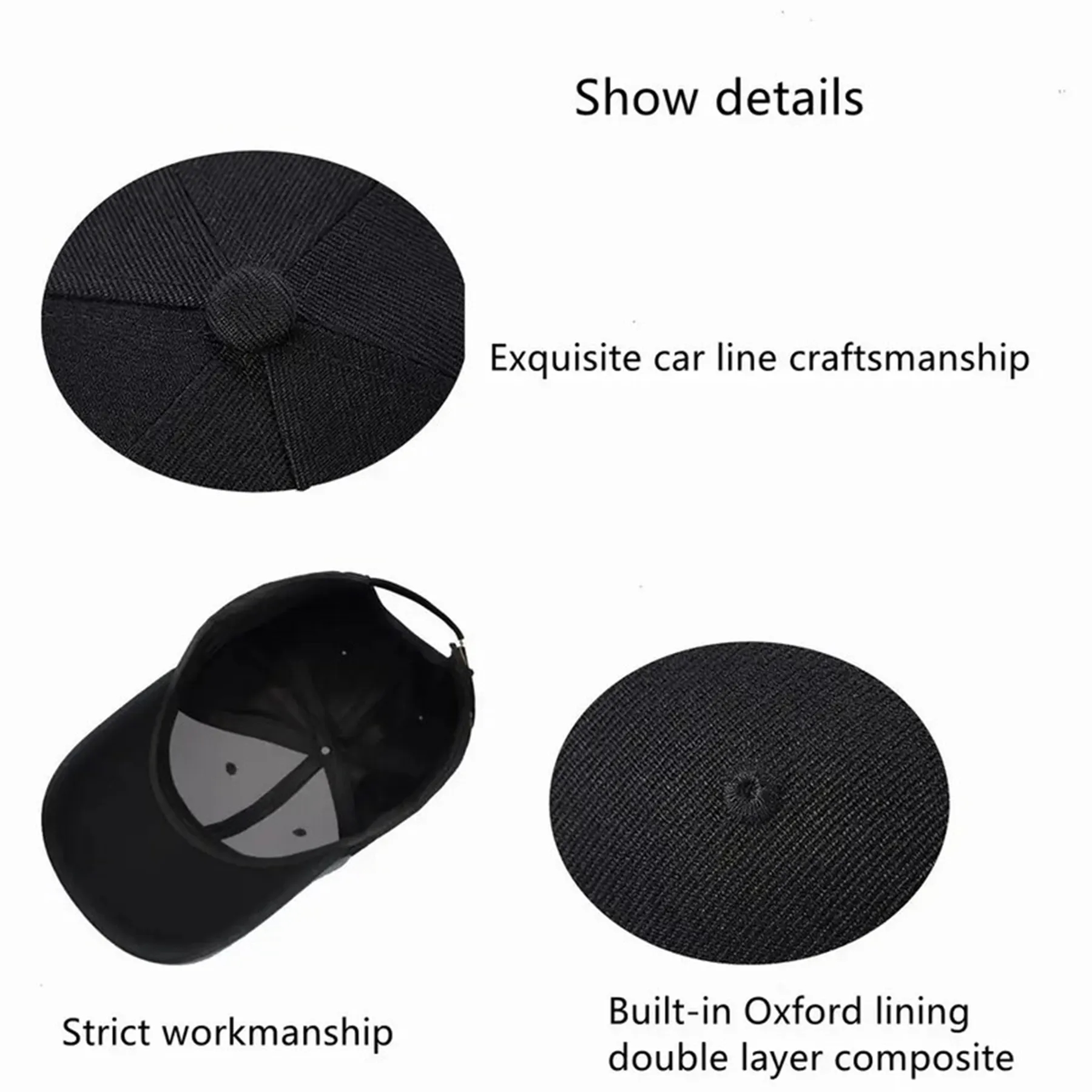 Baseball Cap Adjustable Size MOQ50 10