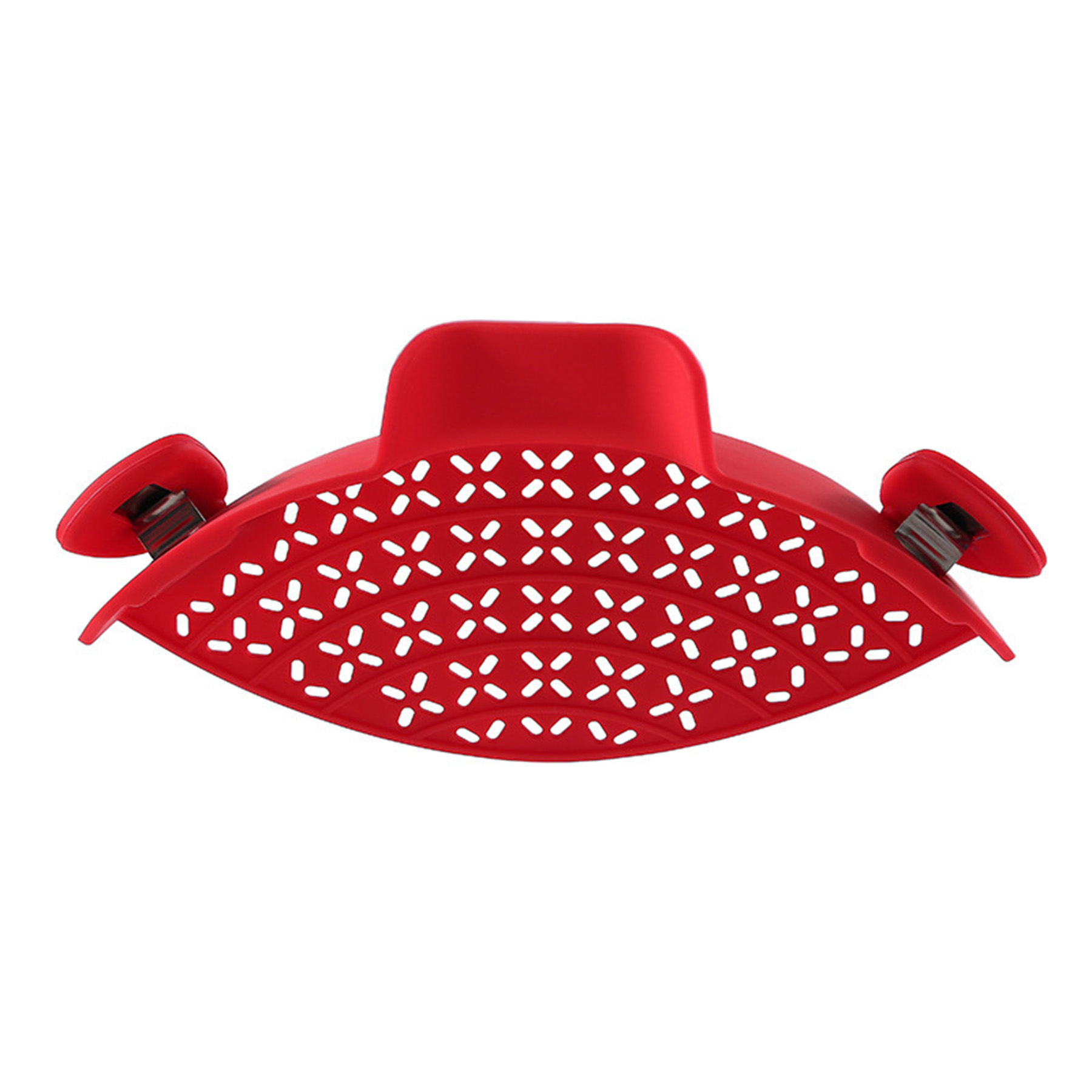 Adjustable Silicone Clip On Strainer for Pots 5