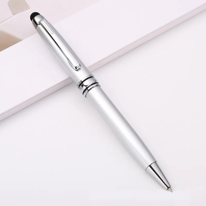 Metal Twist Action Ballpoint Stylus Pen 3