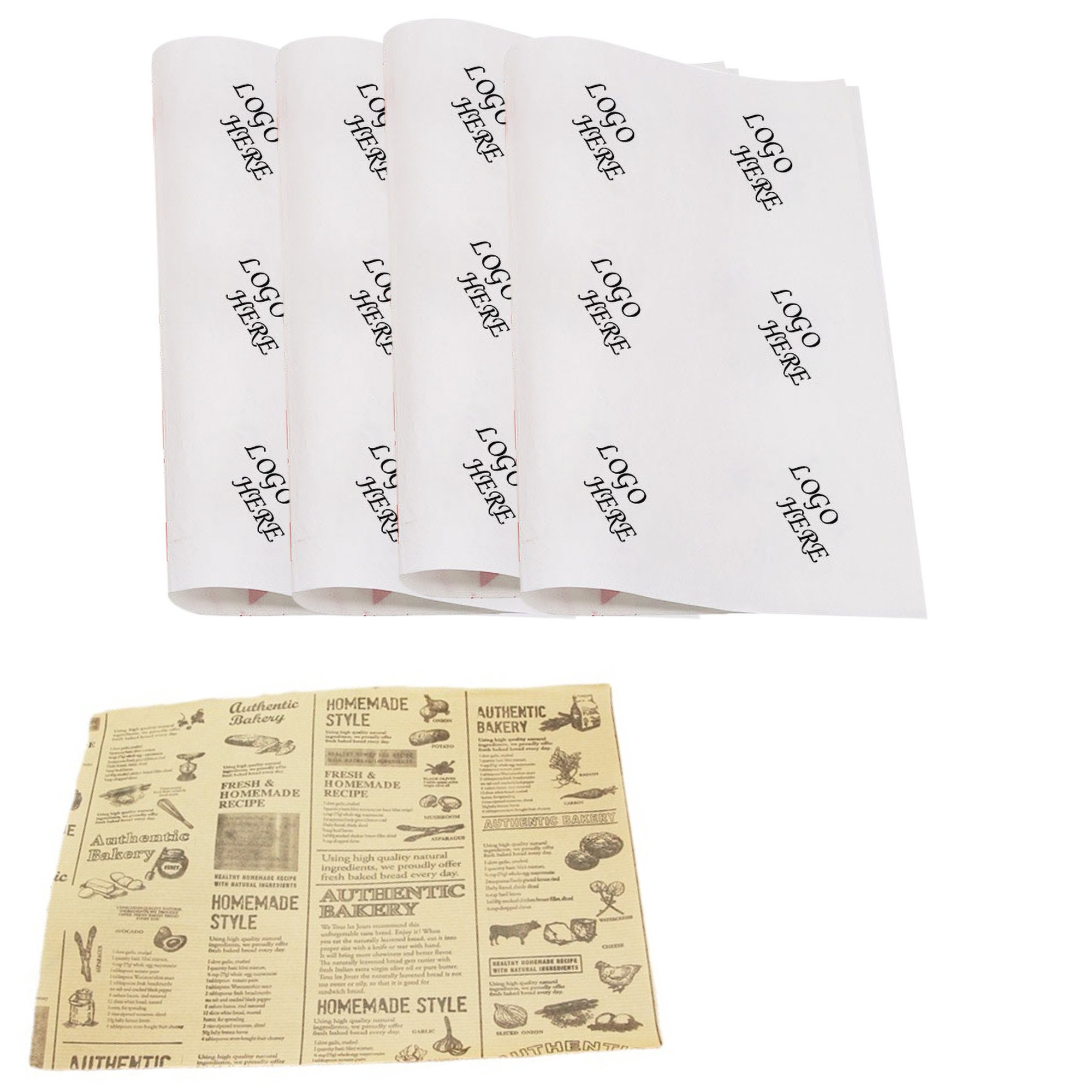 Customized Printed Food Wrapper Paper 2