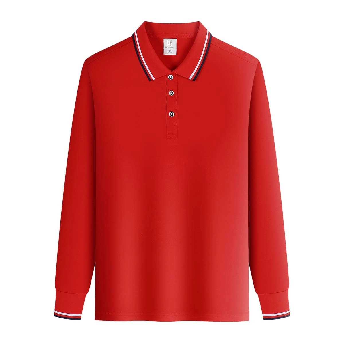 Long Sleeve Advertising Polo Shirt 11