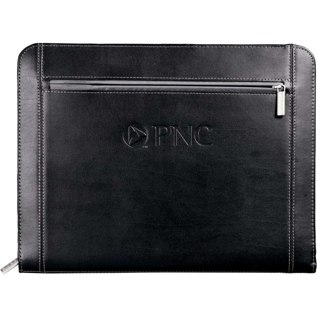 FSC® Mix Metropolitan Zippered Padfolio 12