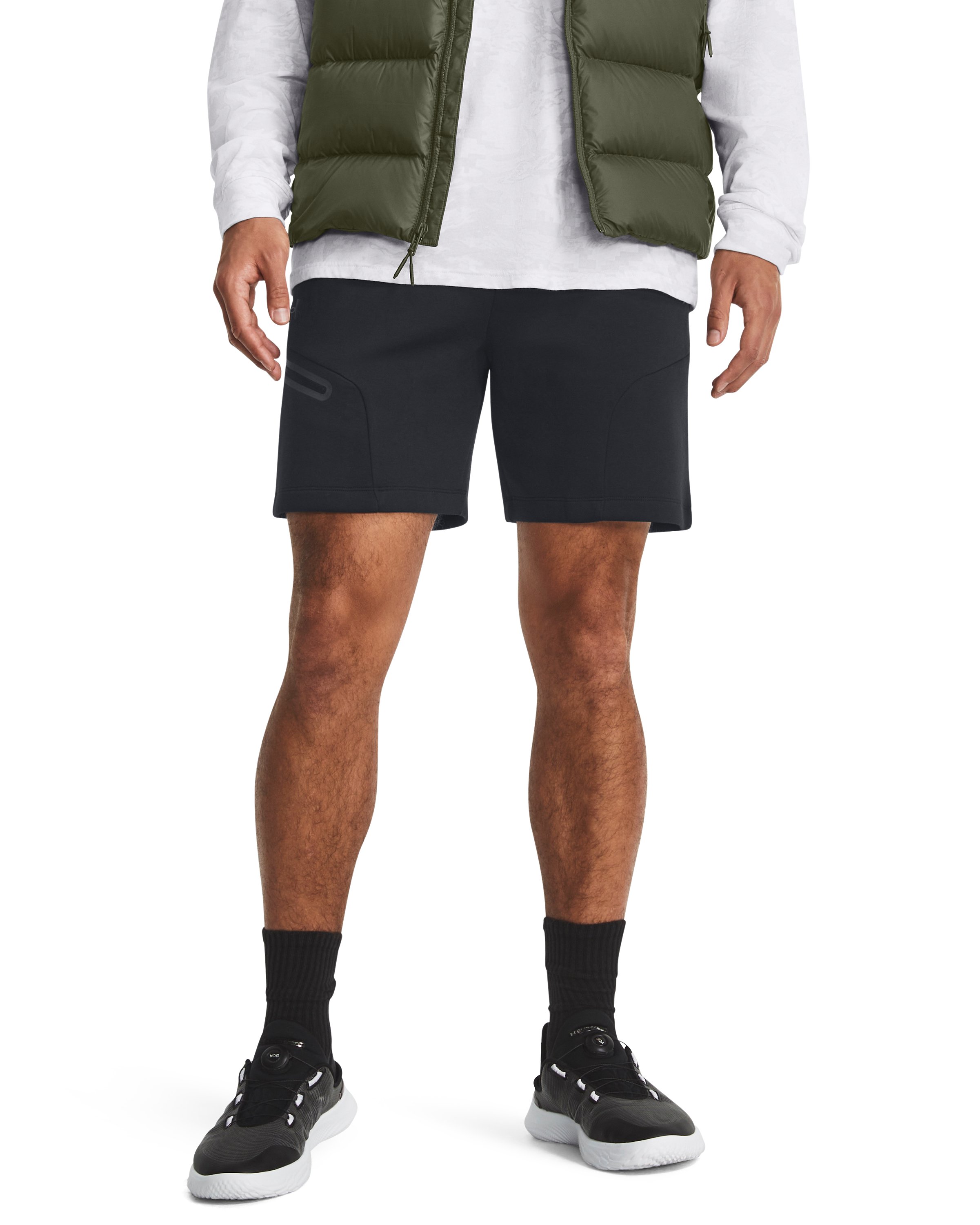 UA Unstoppable Fleece Men's 7 Shorts 2