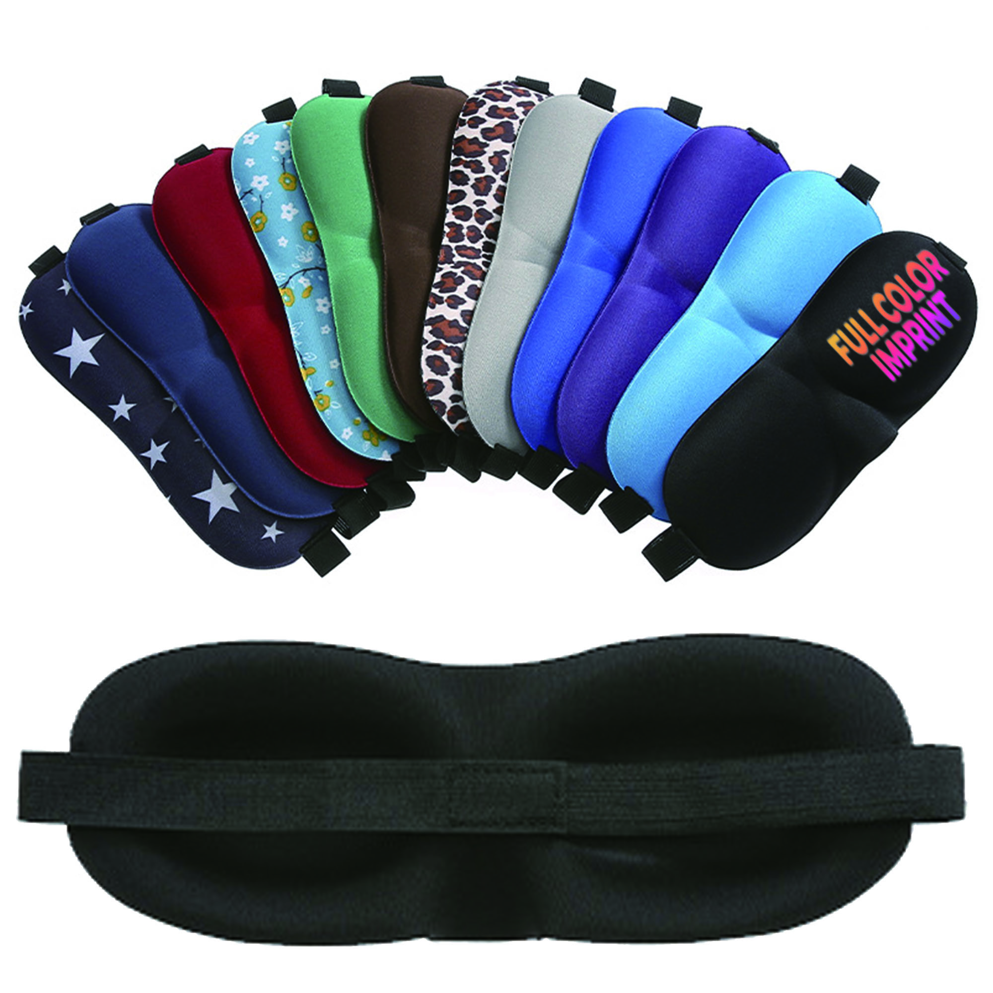 MOQ50 Full Color Quality Sleep Eye Mask 3