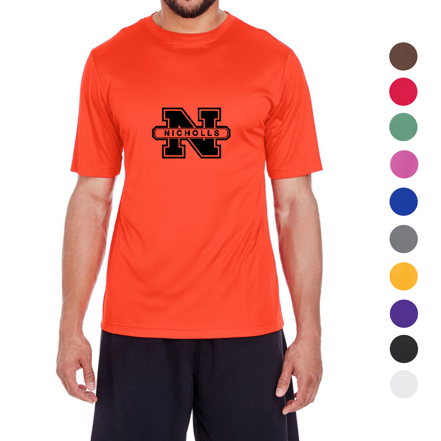 Team 365 3.8 oz 100% Polyester Performance T-Shirt w/ UV Protection 1