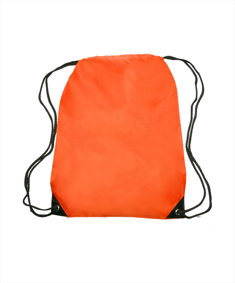 Union Printed - Black Trim Drawstring Bags 13