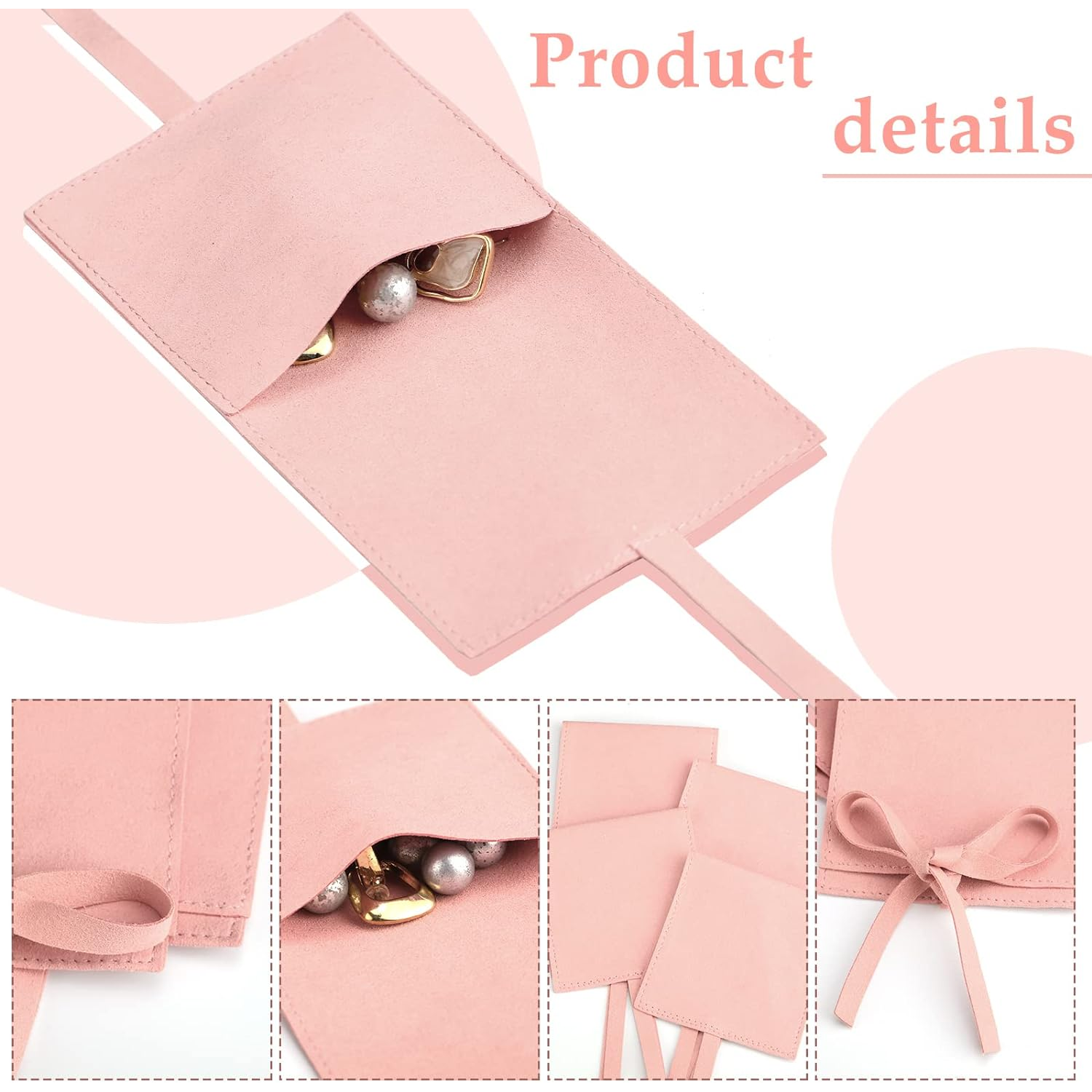 Microfiber Jewelry Pouch 3