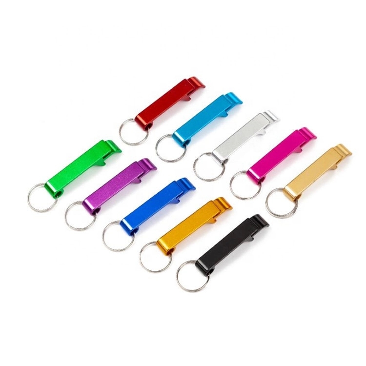 Aluminum Alloy Bottle Opener Key Chain 11