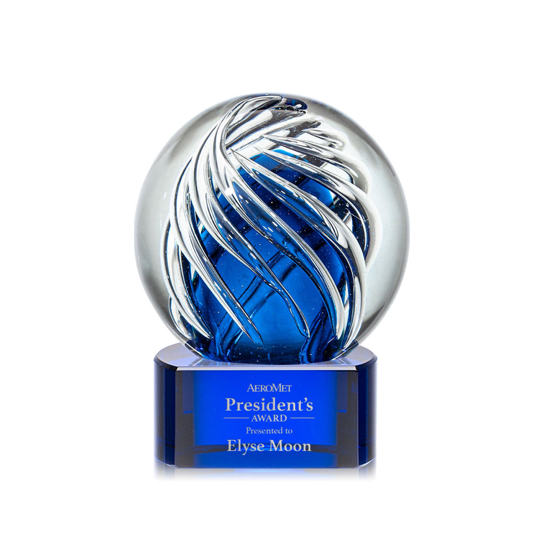 Genista Award on Paragon Base - Blue 6