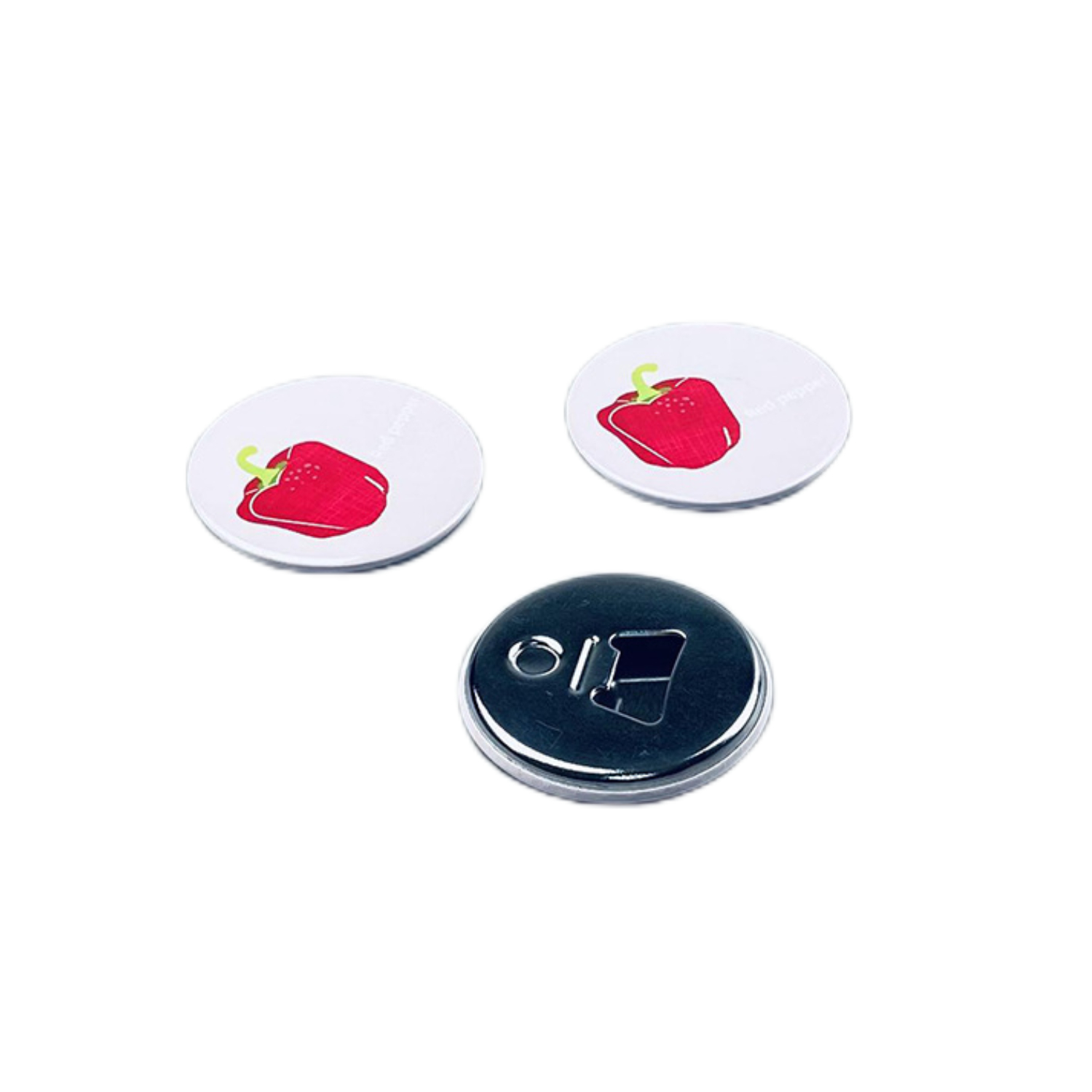 Round Tin Bottle Opener Fridge Magnet 4