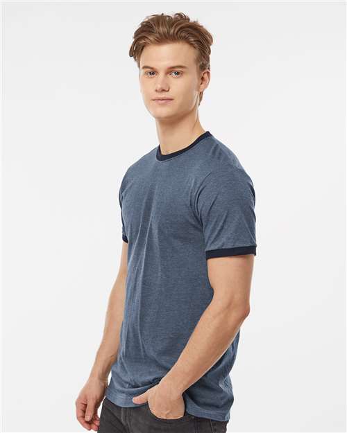 Unisex Fine Jersey Ringer T-Shirt - 246 34