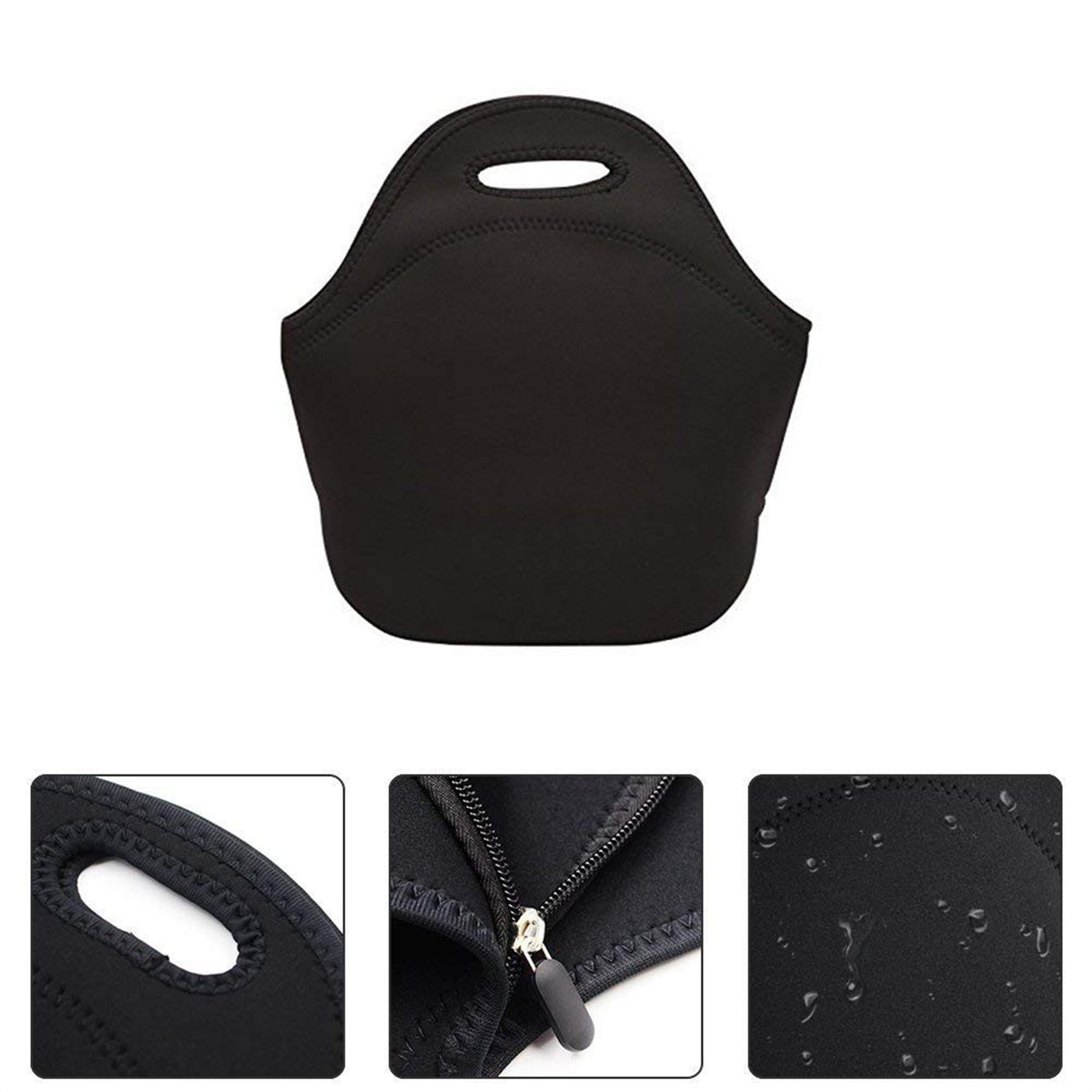 Zippered Neoprene Lunch Bag 2