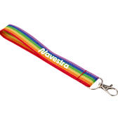 Recycled Rainbow Wrist Lanyard 21