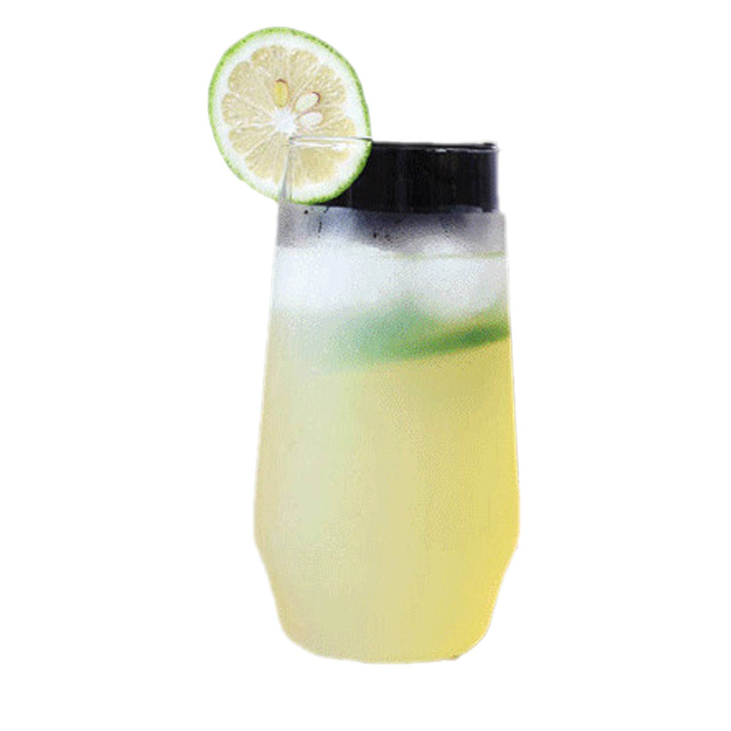 16 oz European style single-layer glass cup 4