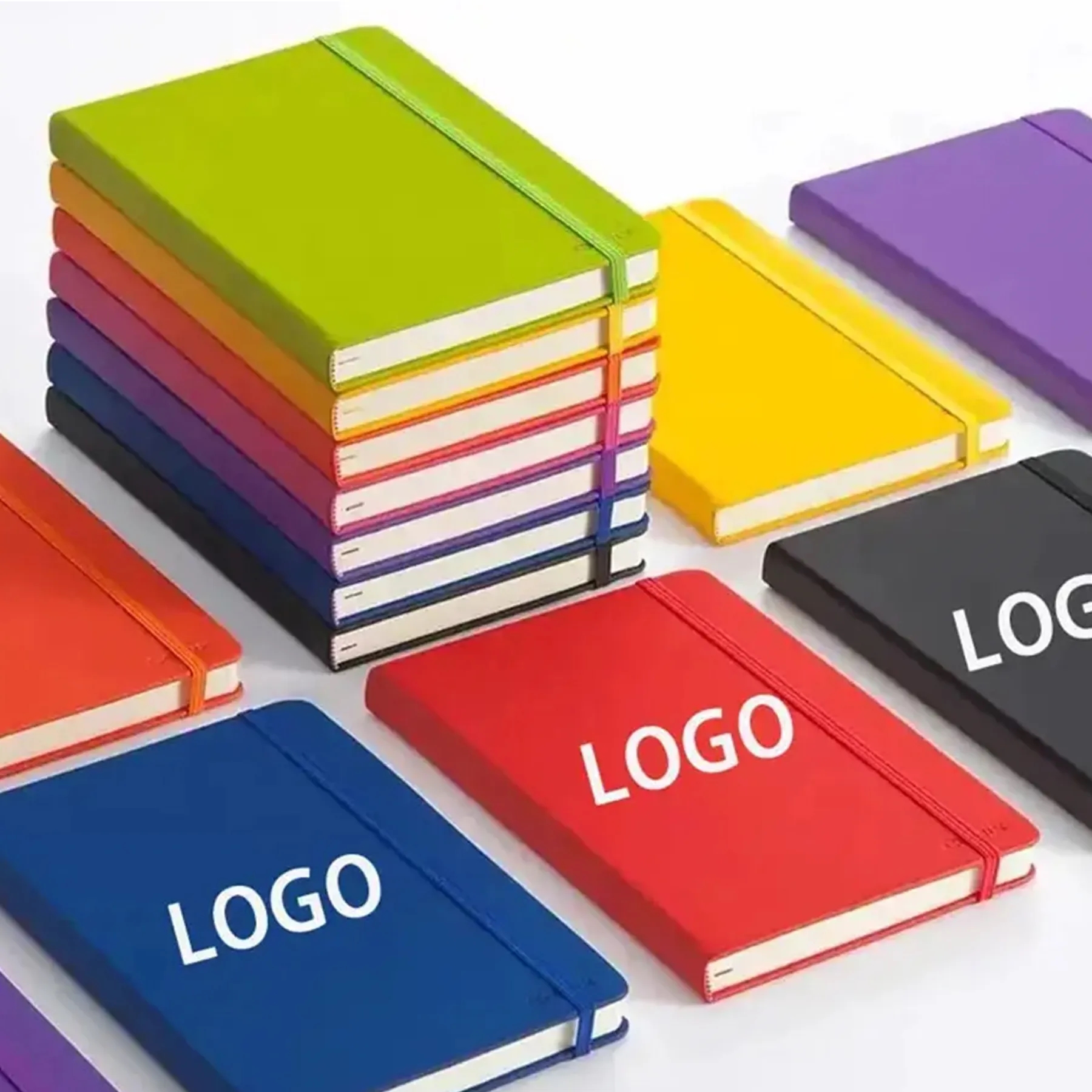 Personalization Soft Touch Notebook A5 3