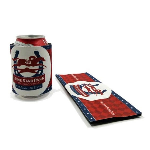 Slap Can Coolers Flag Sleeve Covers Neonblond 4