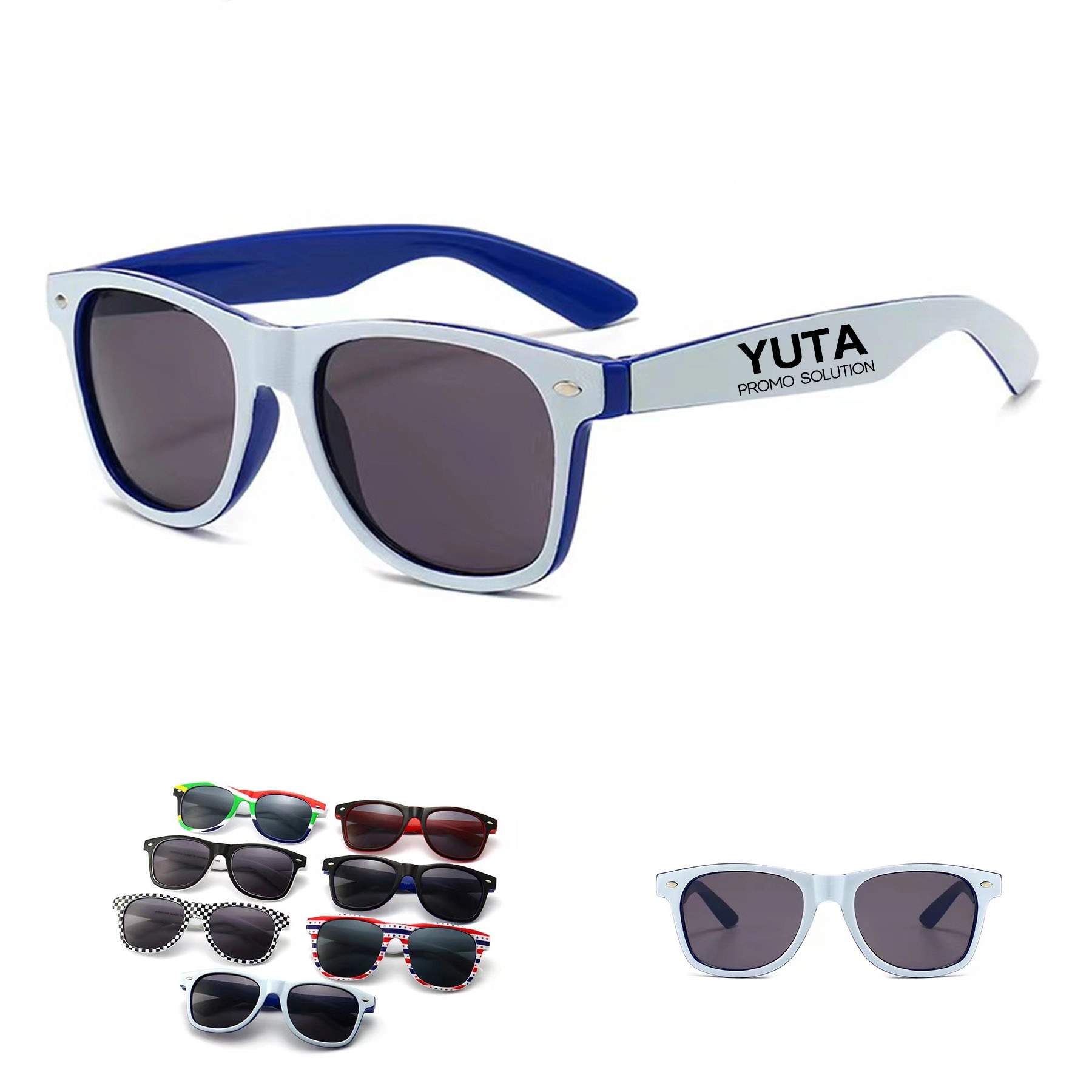 Two Tone Classic Polarized Sunglasses Protection Driving 1