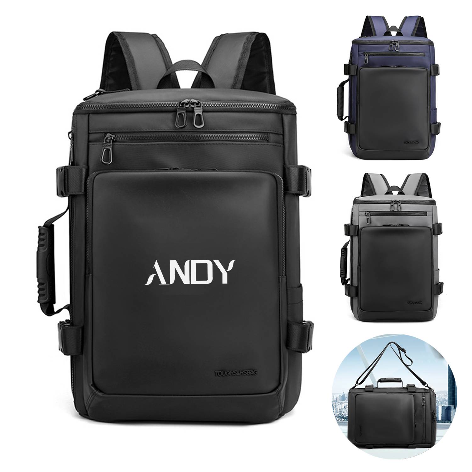 Men's High-Capacity For Business Trips Bussiness Backpack 2