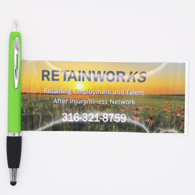 Ballpoint Pen With Banner 5