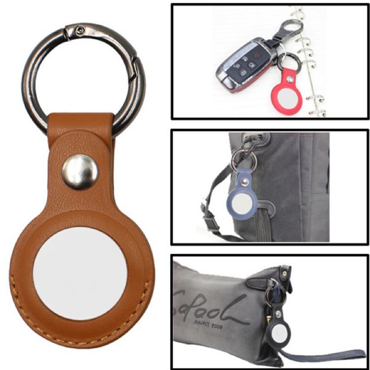 Genuine Leather Air Tag Case 13
