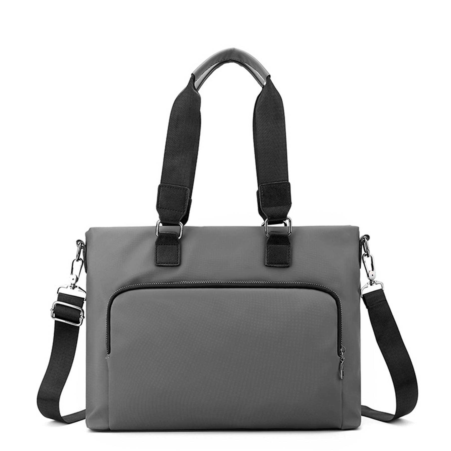 Polyurethane Business Waterproof Laptop Cross-body Bag 3