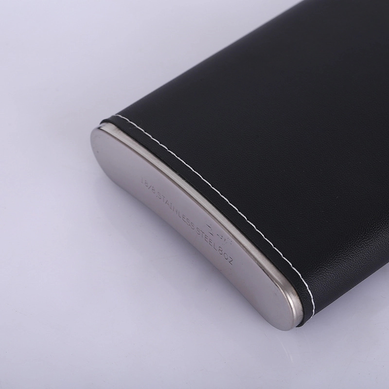 Custom 8 oz Hip Flask Gift Set 4