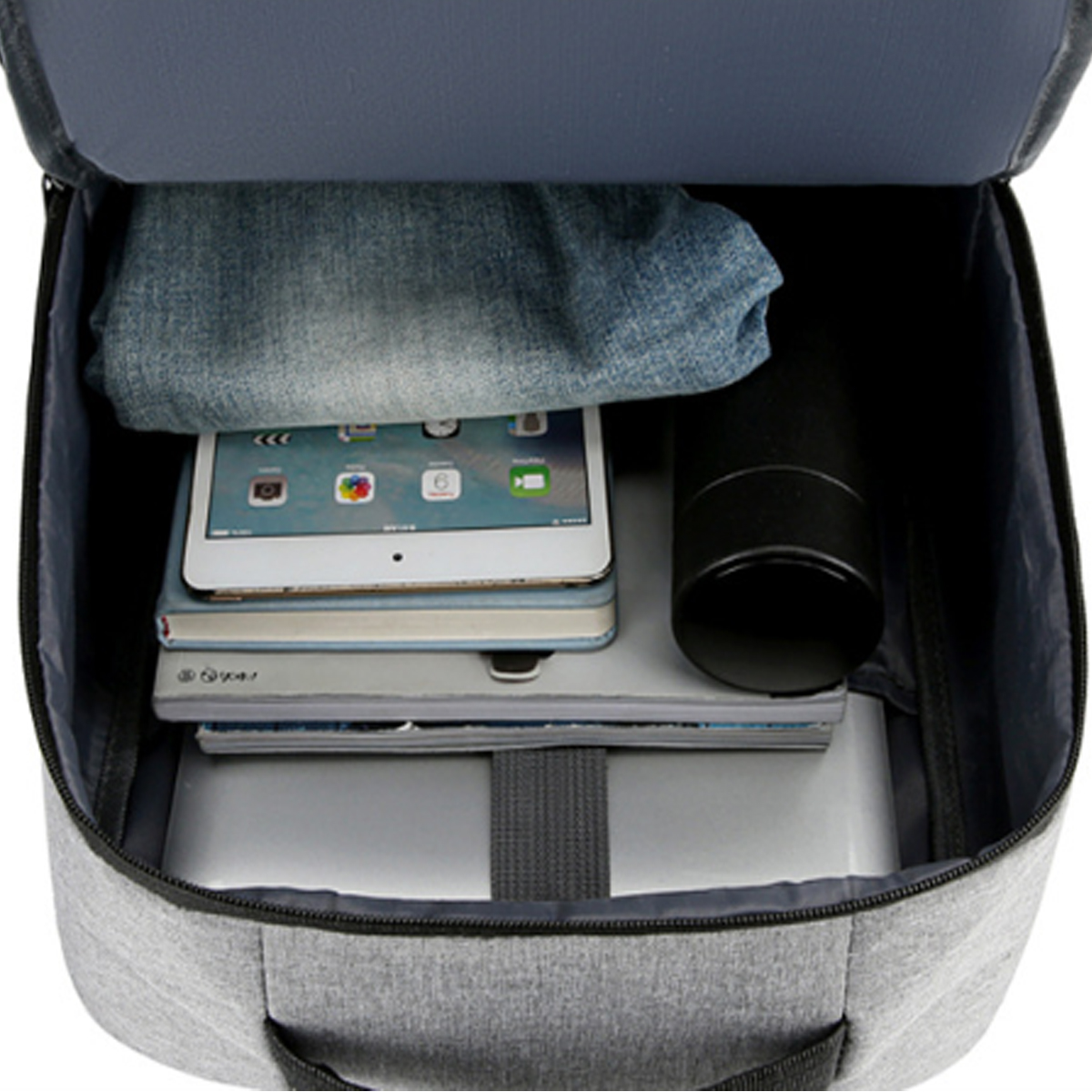 15.6 In Waterproof Business Laptop Backpack W/ USB Charging 4