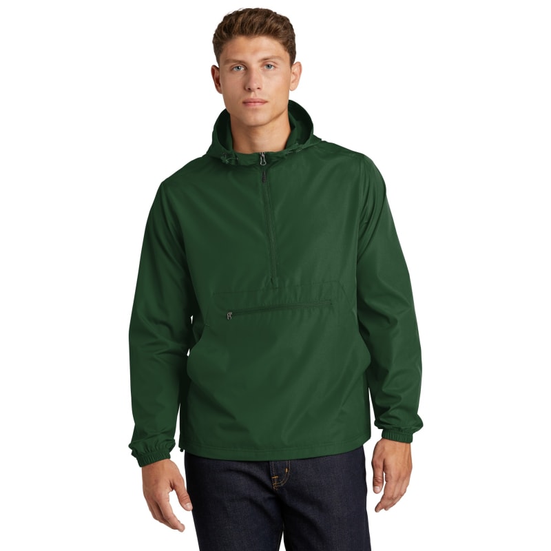 Sport-Tek Packable Anorak. 2
