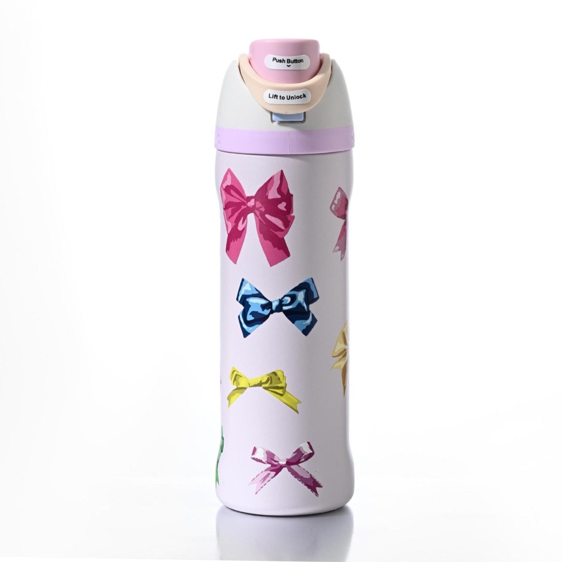 Insulated Stainless Steel Sports Straw Bottle 18