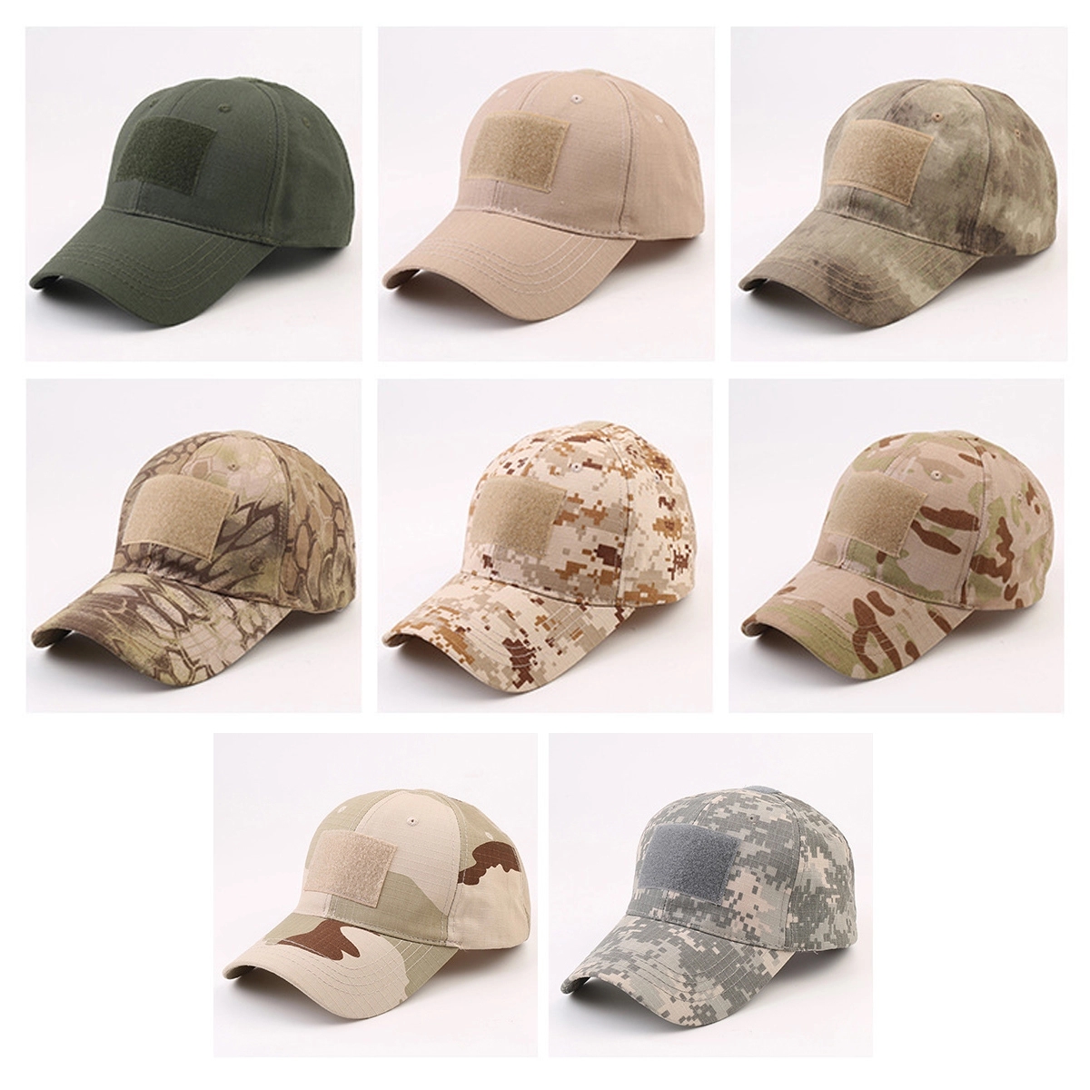 Military Tactical Patch Hat 6