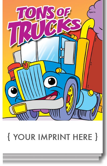 ACTIVITY PAD - Tons of Trucks Activity Pad 2