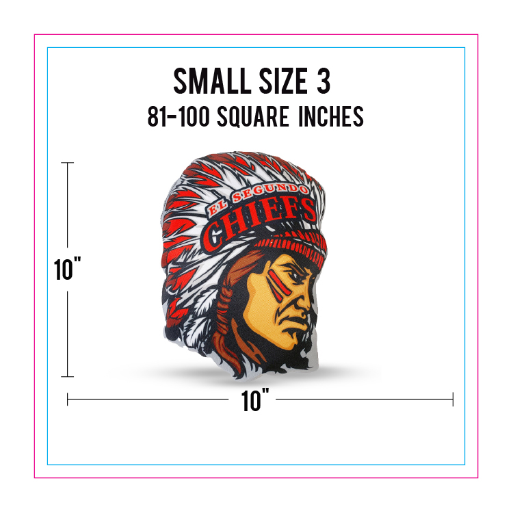 Small Size 3 Full Color Life-Like Pillow (Up to 100 square inches) 2