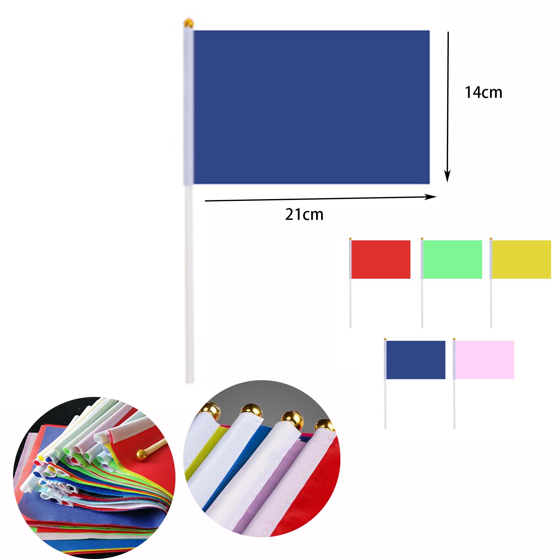 Custom Various Events Flags With Flagpoles 1