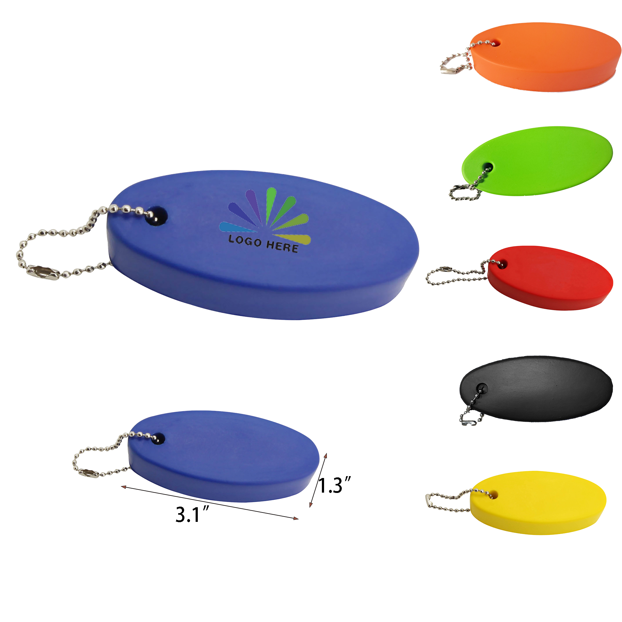 Polyurethane Foam Buoy Key Chain 1