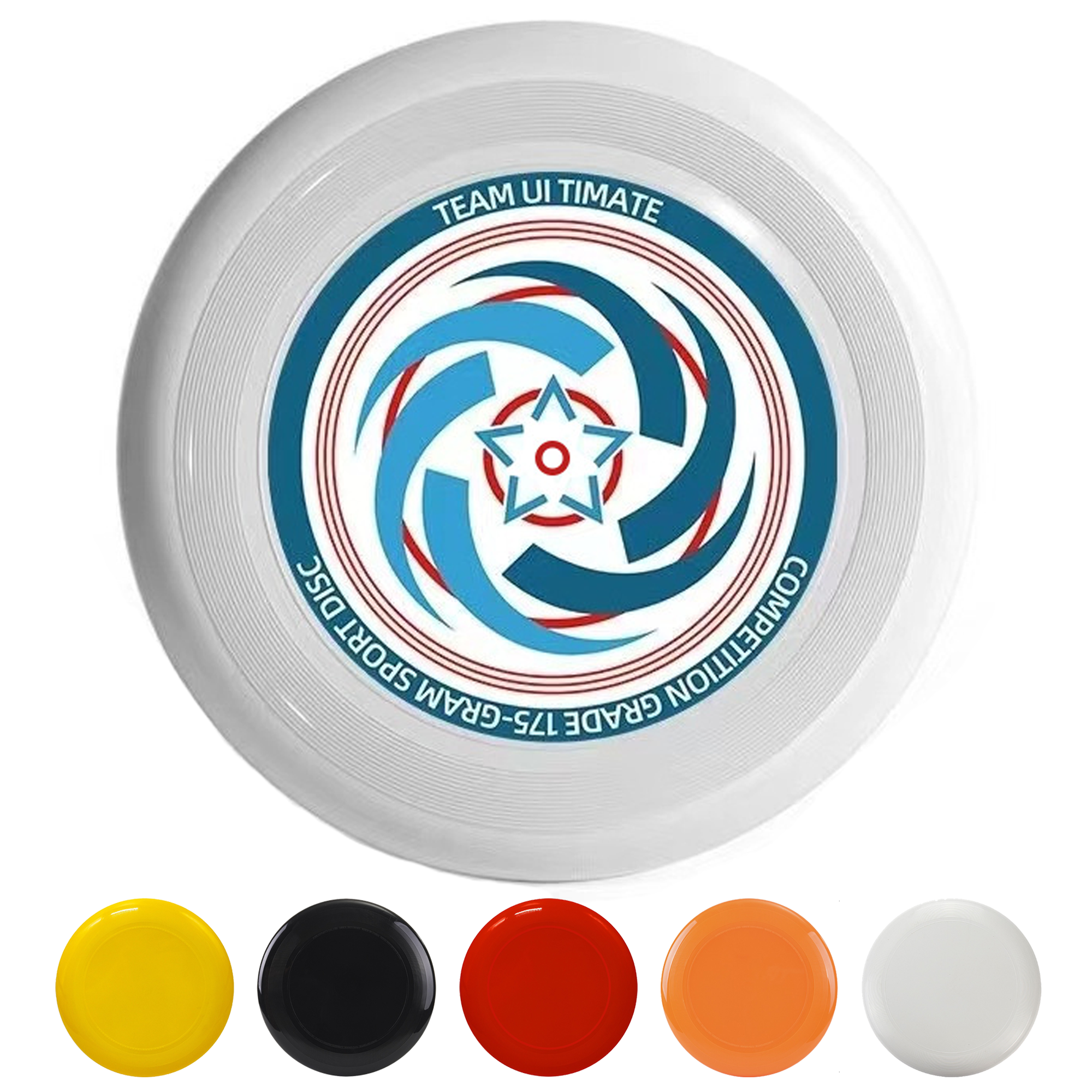 Full Color 10.9" Outdoor PE Ultimate Flying Disc 5